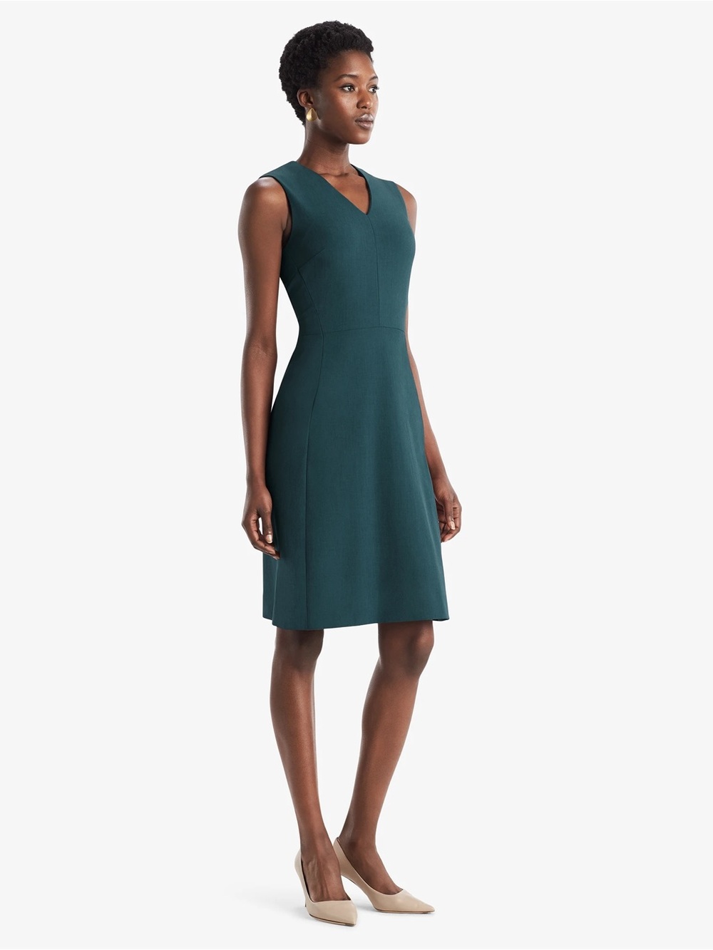 MM Lafleur The Annie Dress in Rainforest green Size 12